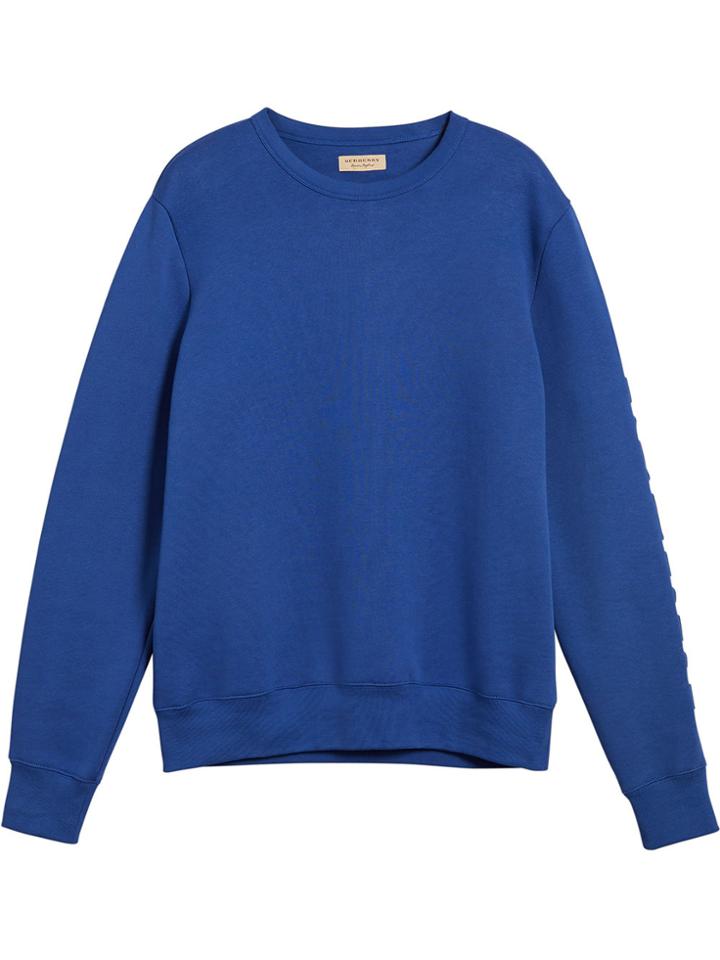 Burberry Jersey Sweatshirt - Blue