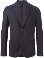 Fendi Knitted Blazer, Men's, Size: 46, Black, Silk/polyamide/acetate/wool