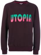 Lanvin Utopia Print Sweatshirt - Pink & Purple