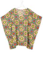 Mc2 Saint Barth Kids Teen Printed Tunic - Multicolour
