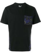 White Mountaineering Camouflage Print T-shirt - Blue
