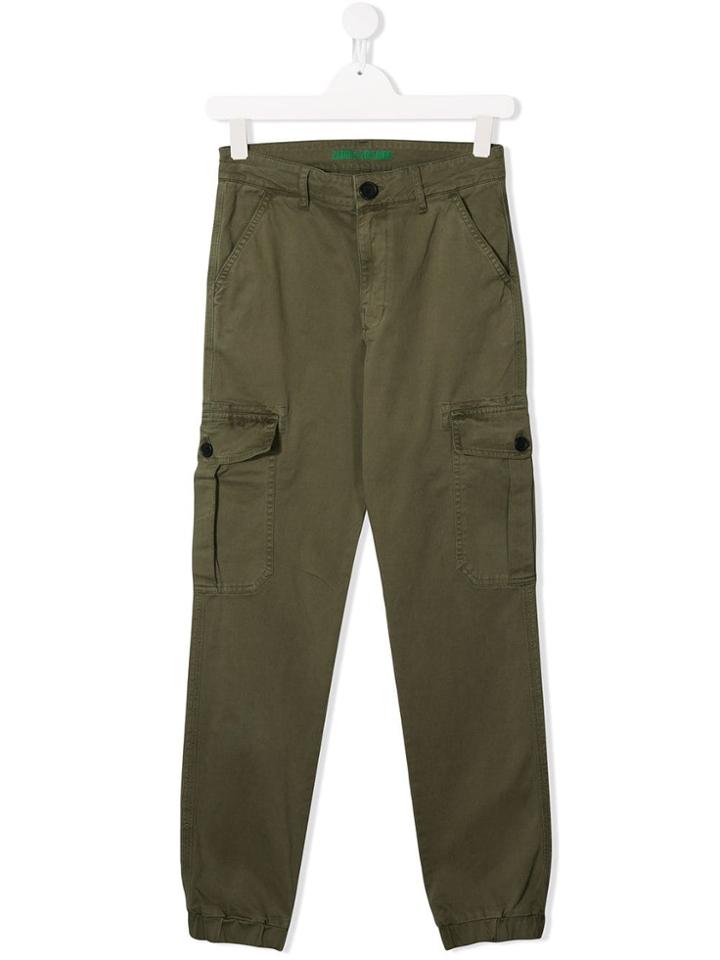 Zadig & Voltaire Kids David Trousers - Green