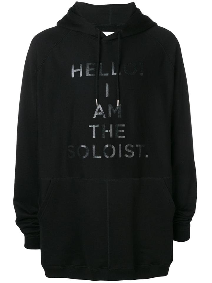 Takahiromiyashita The Soloist Hello! Hoodie - Black