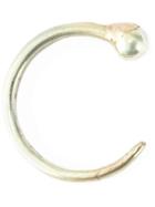 Ivy & Liv 14kt Gold Small Ball Spike Hoop Earring