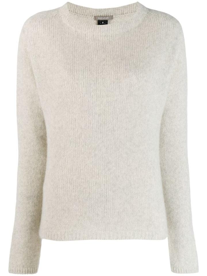 Suzusan Crossed Out Jumper - Grey