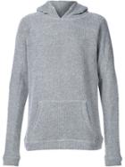 Black Fist Beach Hoodie, Men's, Size: Medium, Grey, Cotton
