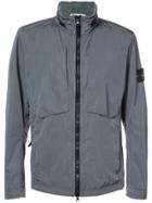 Stone Island Zipped Lightweight Jacket - Grey