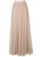 Needle & Thread Pleated Skirt, Women's, Size: 6, Pink/purple, Nylon/polyester