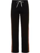 Miu Miu Side Stripes Detail Track Trousers - Black