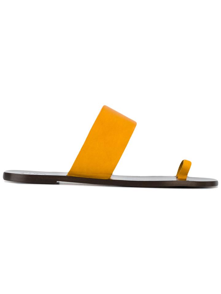 Atp Atelier Astrid Sandals - Yellow & Orange