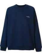 Second/layer Embroidered Chest Logo Sweatshirt