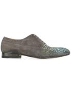 Maison Margiela Paint Splatter Lace-up Shoes - Grey