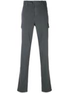 Brunello Cucinelli - Plain Chinos - Men - Cotton/polyester/spandex/elastane - 46, Grey, Cotton/polyester/spandex/elastane