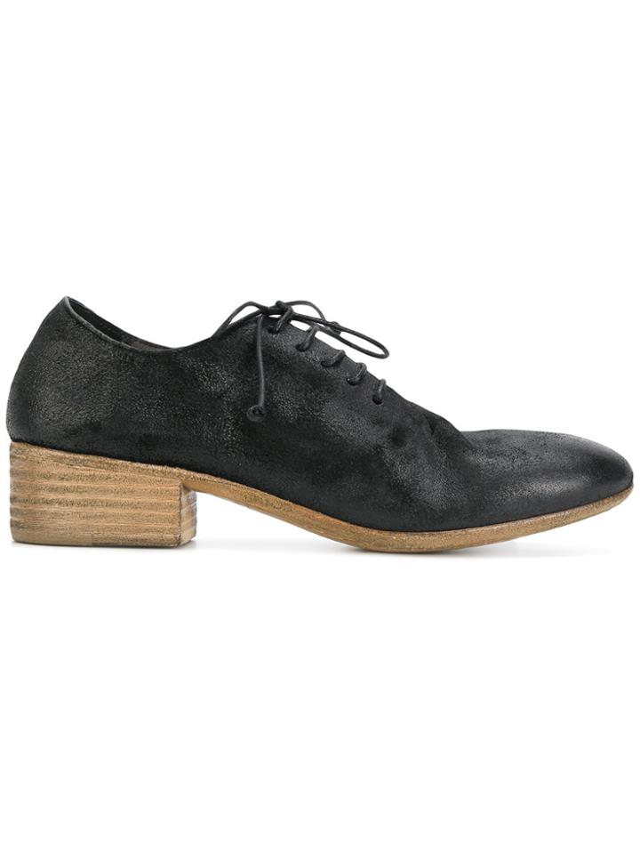 Marsèll Block Heel Lace-up Shoes - Black