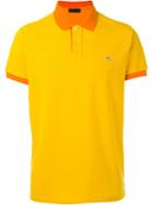 Etro Short-sleeve Polo Shirt, Men's, Size: Xl, Yellow/orange, Cotton