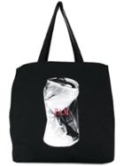 Pam Perks And Mini - Watf Tote - Women - Cotton - One Size, Black, Cotton