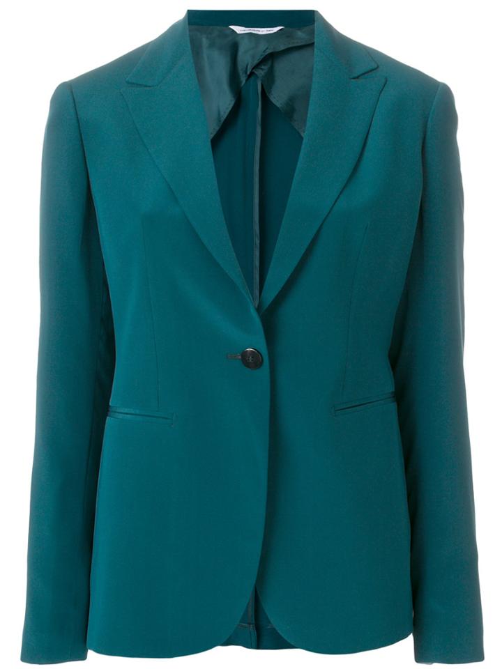 Tonello Slim-fit Buttoned Blazer - Green