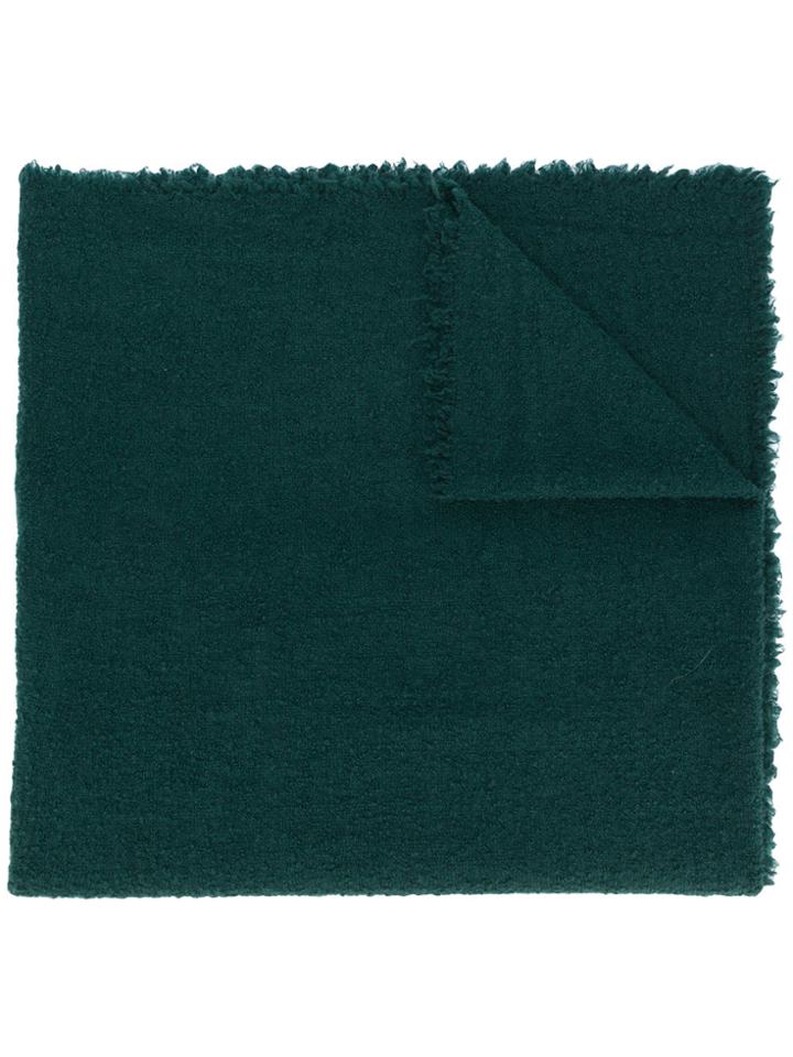 Faliero Sarti Textured Scarf - Green