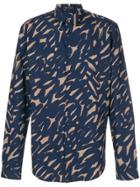 Givenchy Multi Print Sleeve Shirt - Black