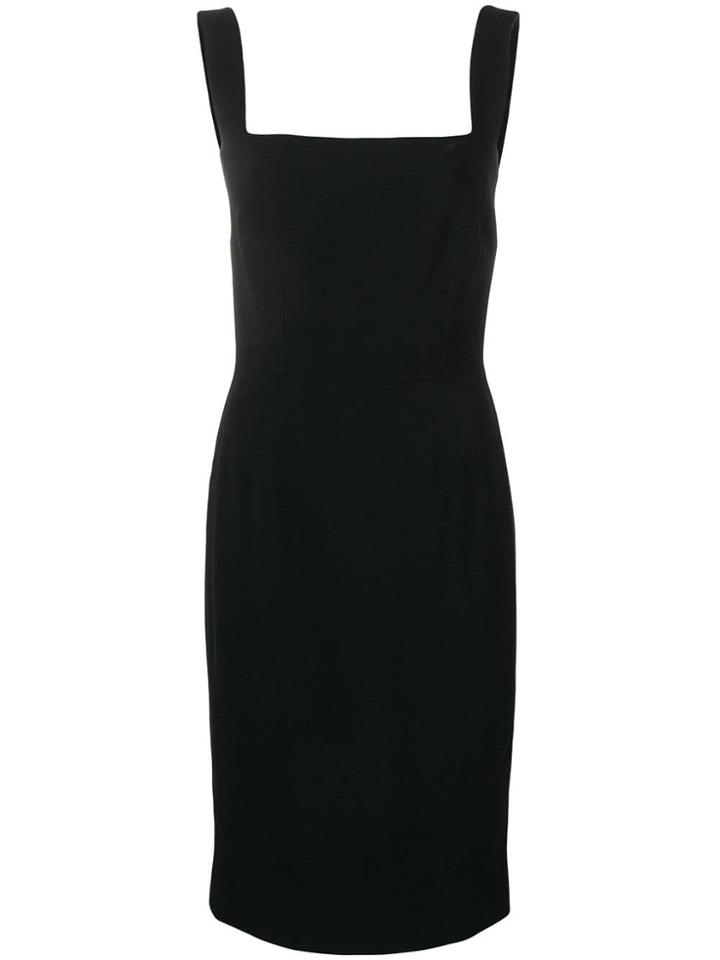 Dolce & Gabbana Square Neck Dress - Black