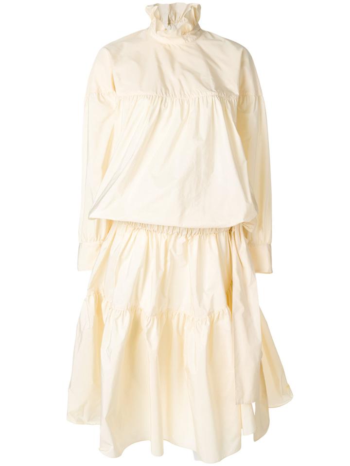 Kenzo Oversized Puffy Dress - Nude & Neutrals