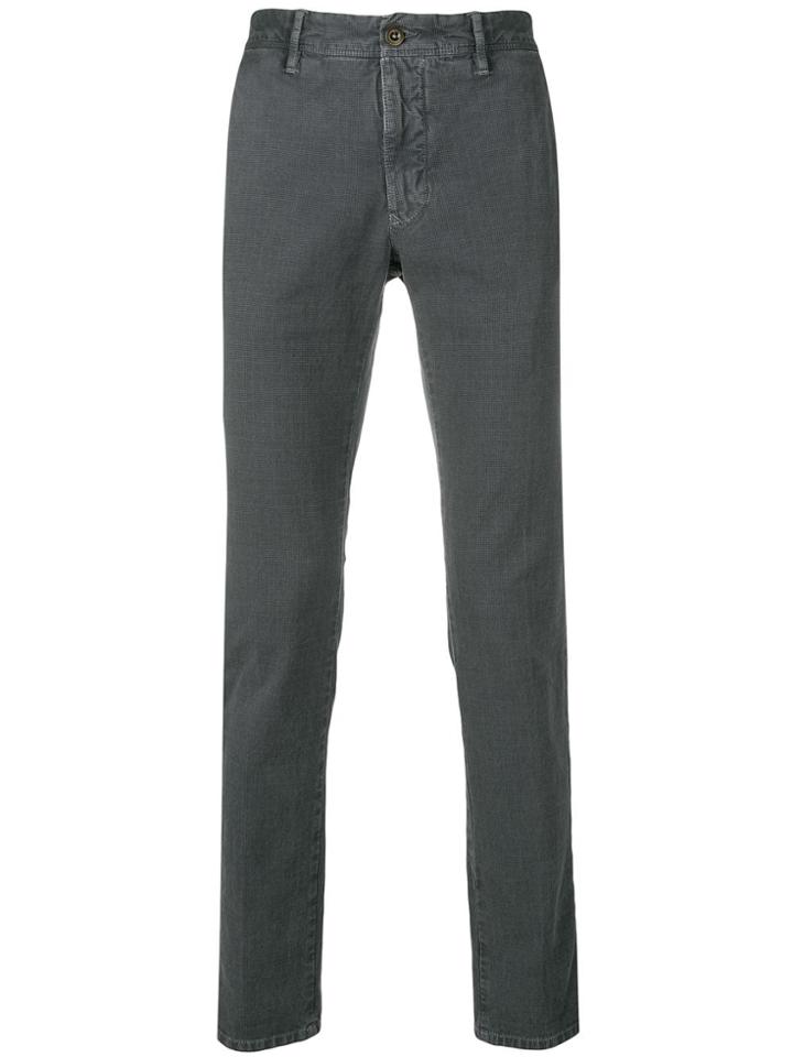 Incotex Skinny Fit Trousers - Grey