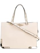Red Valentino Star Studded Tote - Nude & Neutrals