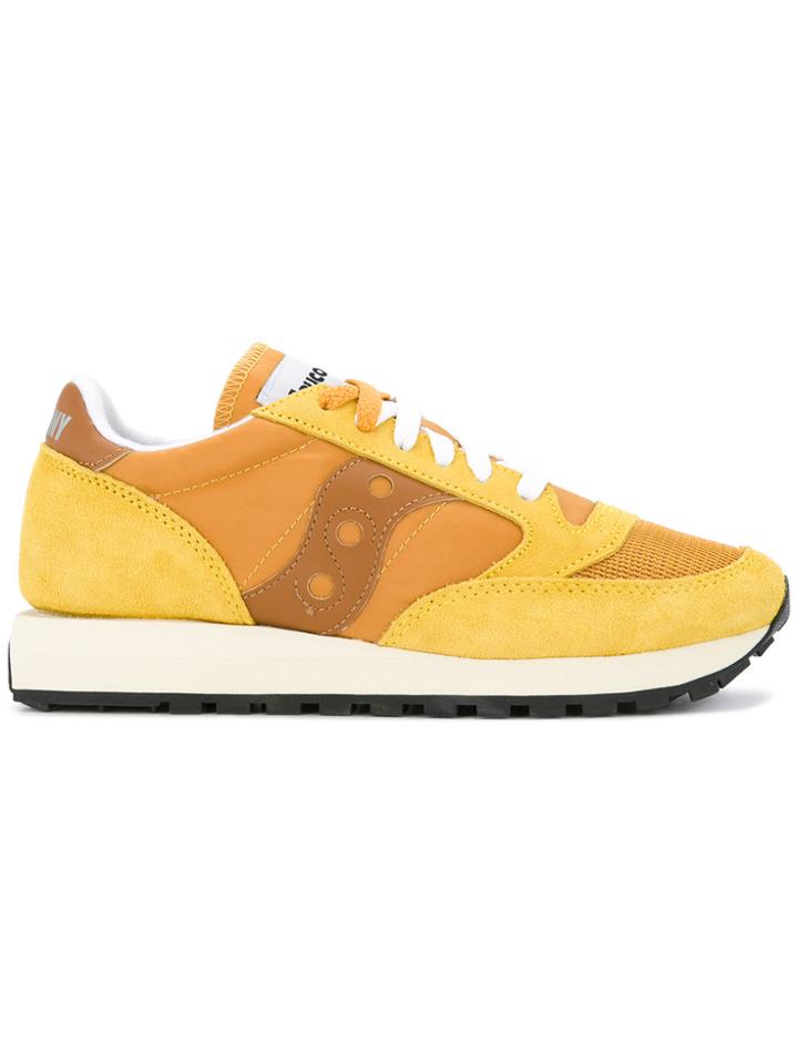 Saucony Wave Detail Sneakers - Yellow & Orange