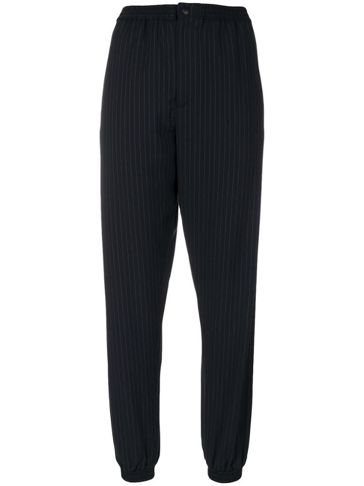 Mira Mikati Striped Tailored Trousers - Blue