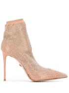 Le Silla Studded Sock Boots - Neutrals