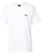 Stussy Back Print T-shirt, Men's, Size: Small, White, Cotton