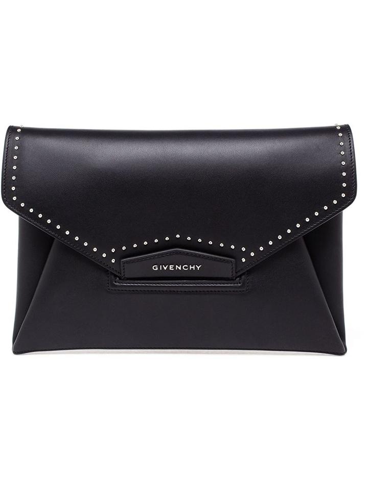 Givenchy 'antigona' Envelope Clutch, Women's, Black
