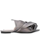 No21 Tangled Effect Sandals - Grey