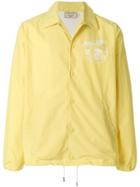 Maison Kitsuné Logo Print Jacket - Yellow & Orange