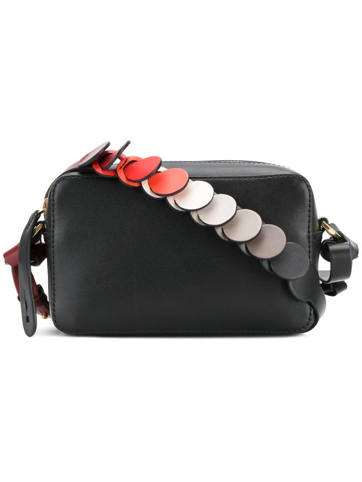 Anya Hindmarch Circle Strap Crossbody Bag - Black