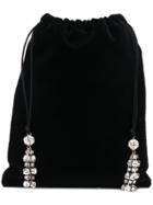 Ca & Lou Embellished Mini Bag - Black
