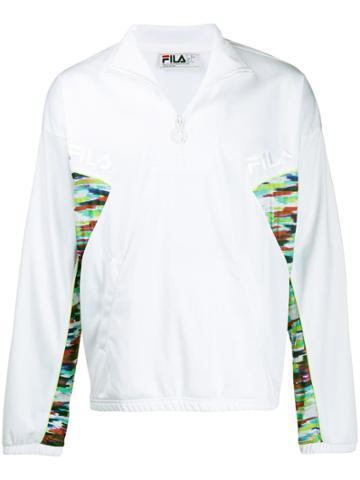 Fila Sports Anorak Jacket - White