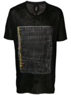 Thom Krom Printed T-shirt - Black