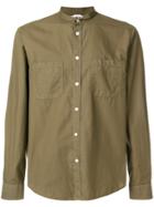 Hope Button Safari Shirt - Green