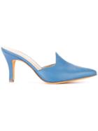 Maryam Nassir Zadeh Pointed Mules - Blue