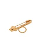 Versace Medusa Safety Pin Ring - Gold
