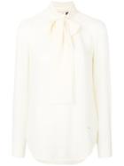 Dsquared2 Pussy-bow Blouse - Nude & Neutrals