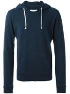 Maison Margiela Stylised Hoodie, Men's, Size: 48, Blue, Cotton
