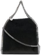 Stella Mccartney - Falabella Tote - Women - Polyester/metal - One Size, Black, Polyester/metal
