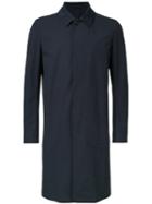 Attachment Top-button Coat, Men's, Size: 3, Black, Cotton/nylon/polyurethane