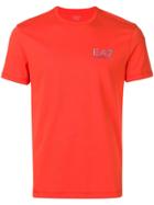 Ea7 Emporio Armani Branded T-shirt - Orange