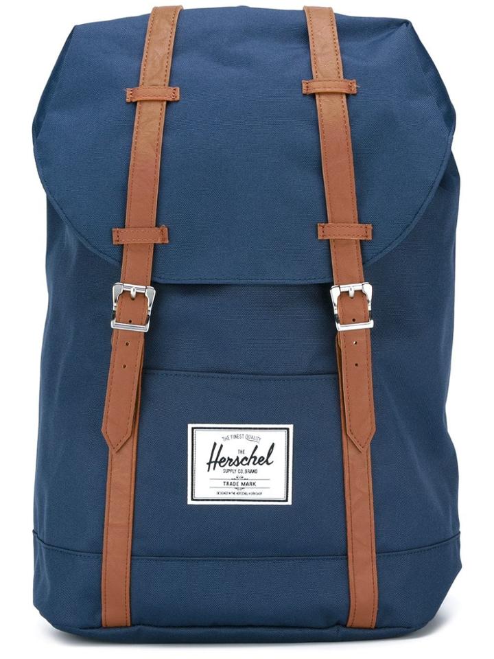 Herschel Supply Co. Denim Contrast Strap Backpack - Blue