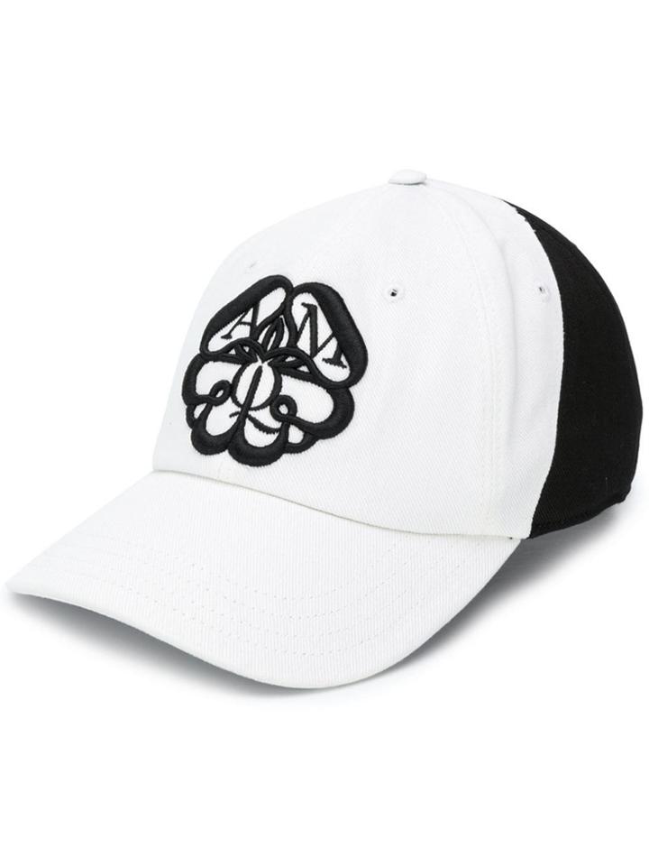 Alexander Mcqueen Logo Patch Cap - Black