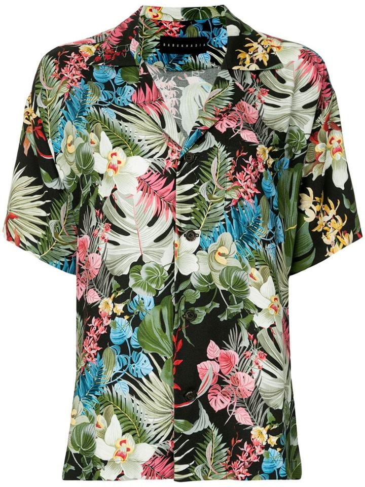Nino Babukhadia Hawaiian Shirt - Black