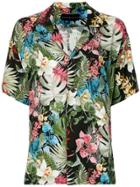Nino Babukhadia Hawaiian Shirt - Black